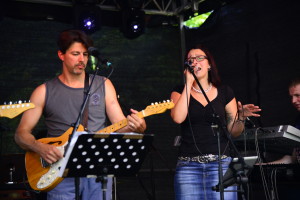 Live Band beim Sommerfest